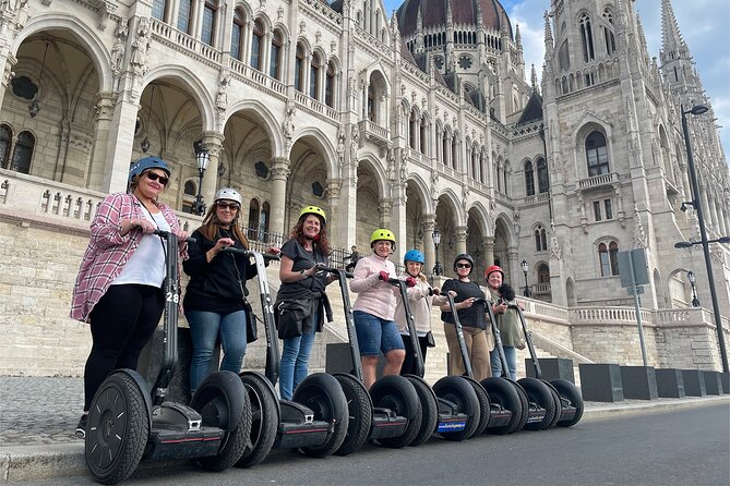 3 Hours Budapest Segway Grand City Tour Buda, Margaret and Pest - Castle District Townhall and Parliament-style city views