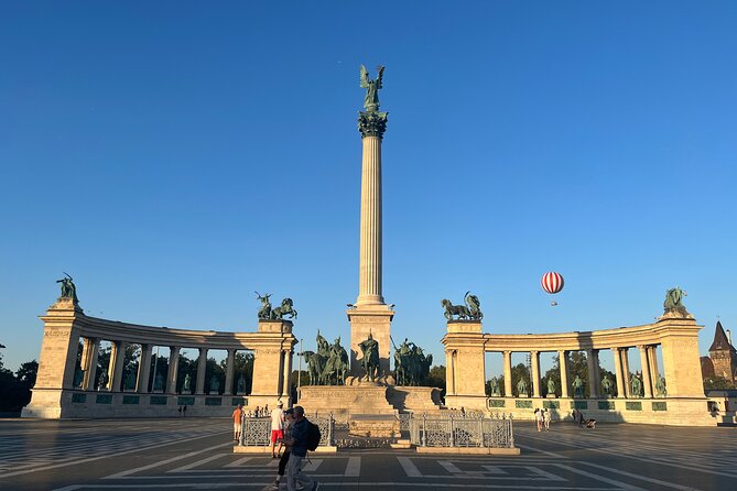 8-hour private Budapest city tour by car / minivan - Liberty Square and Parliament: the difference between seeing and understanding
