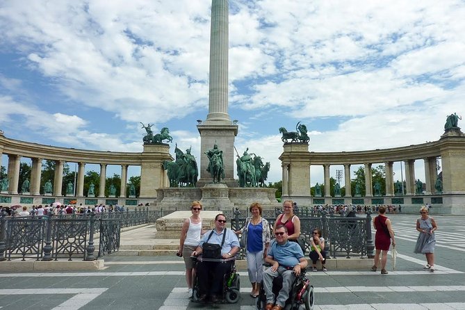 Accessible Budapest Tour - Buda Castle Royal Palace terrace: free entry and serious views