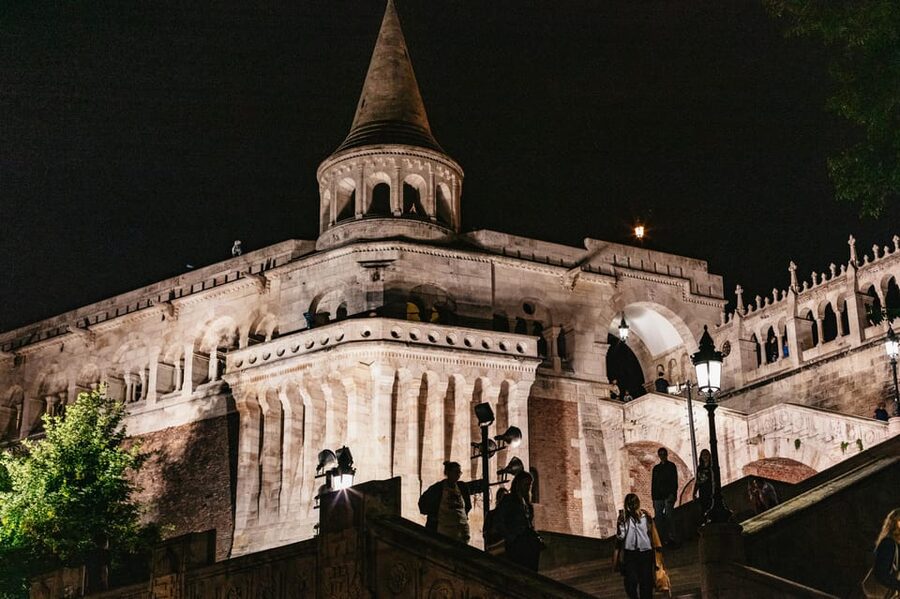 Budapest: Buda Castle District Vampires and Myths Night Tour - The Opening Photo Stop at Buda Castle