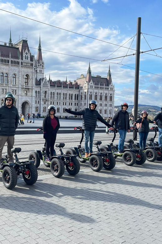 Budapest: Buda Highlights Guided Tour on Electric EZRaider - Margaret Island and other route breaks: keeping the energy up