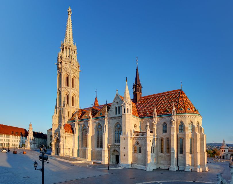 Budapest: Buda Walking Tour - Matthias Church and its ceramic-tile detail you can’t unsee