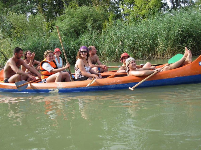 Budapest: Canoeing the Danube w or wo Sauna or Danube Beach - Leányfalu Lunch: Hungarian Food With River Views