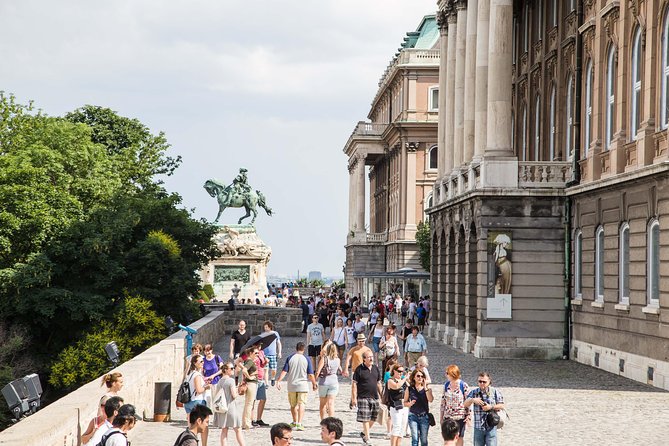 Budapest Castle Walk - Castle Garden and Várkert Bazaar: the Danube promenade feel
