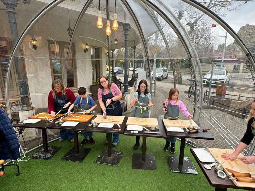 Budapest: Chimney Cake Workshop in City Park - The 1-hour workshop rhythm: from dough to baked kürtőskalács
