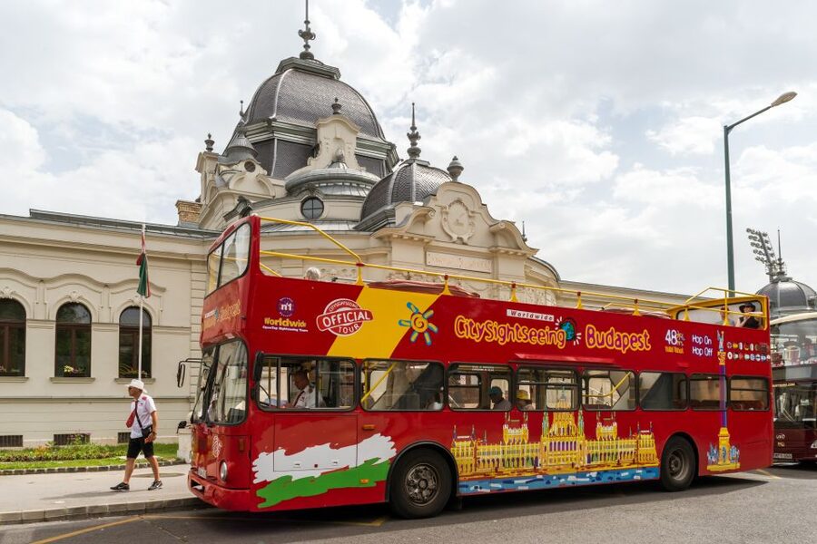 Budapest: City Sightseeing Hop-On Hop-Off Bus Tour & Extras - Stop by stop: what to see from St Stephen’s Basilica to Parliament