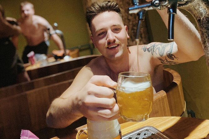 Budapest Exclusive Thermal Spa LUKACS LUXURIOUS PRIVATE BEER BATH - Inside the Tub: How the Beer Bath Works