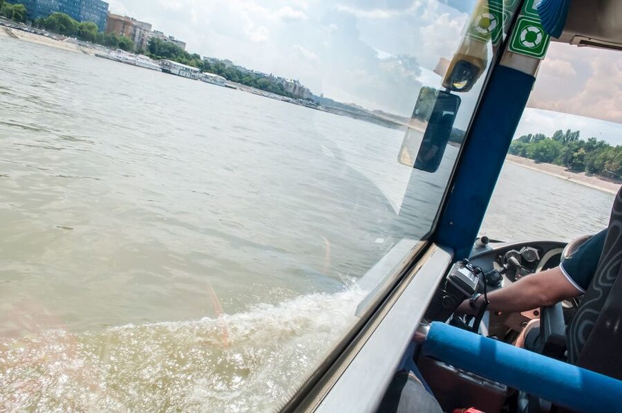 Budapest: Floating Bus Tour by Land and Water - The Danube Moment: When the Amphibian Bus Enters the Water