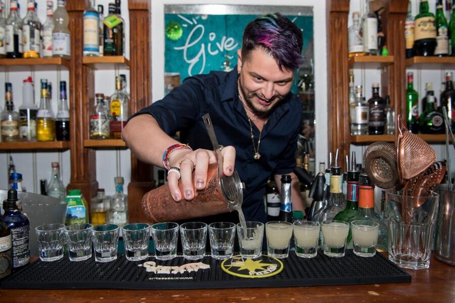 Budapest: Guided Bar Crawl Walking Tour - What you actually drink: fröccs, beer, pálinka, cocktails, and 4 shots