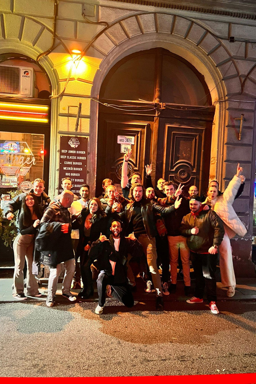 Budapest: Guided Bar Crawl with 1 Hour Open Bar and Shots - Price and what you get for $62