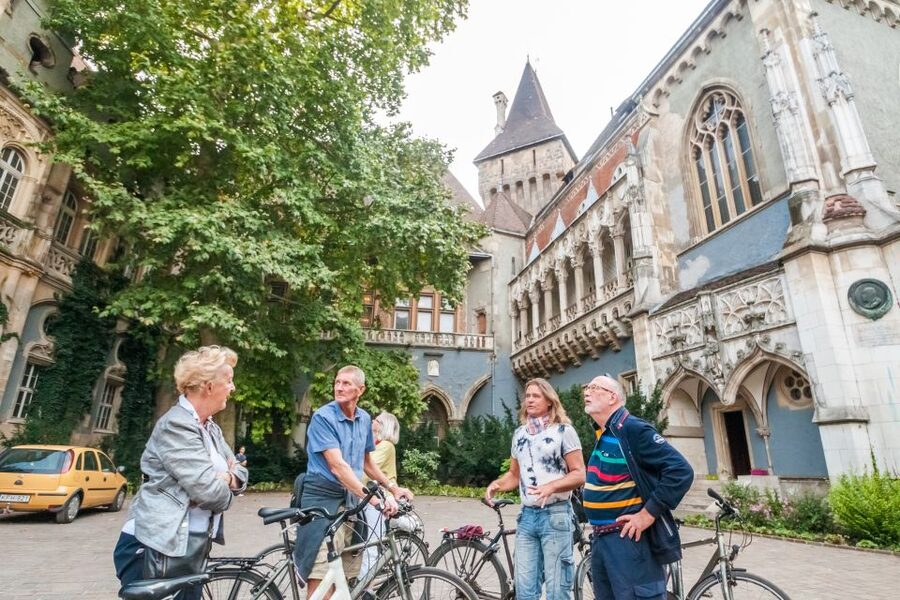 Budapest: Guided City Discovery Bike Tour - Shoes on the Danube Bank: a fast stop with strong emotional context