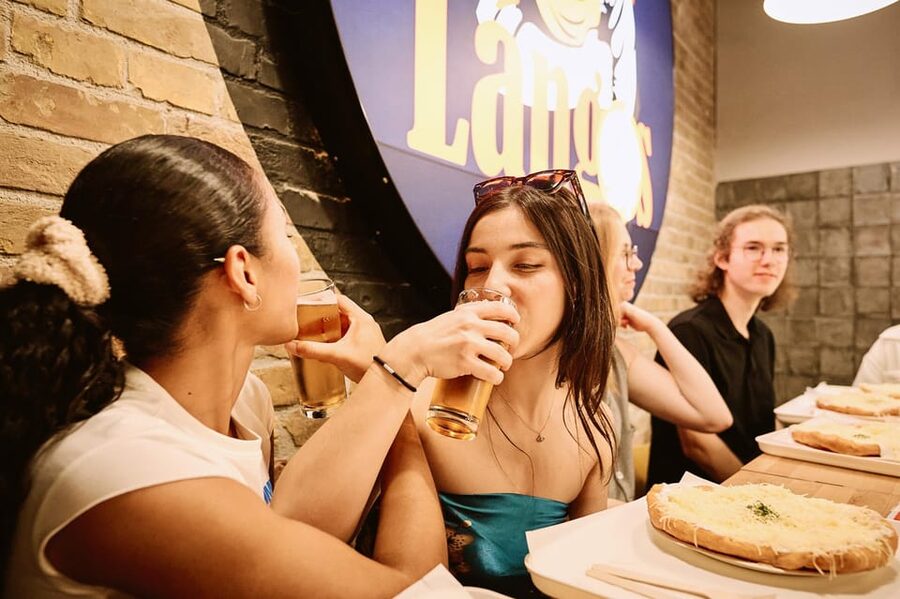 Budapest: Guided Food Tour with Wine, Beer, and Shots - Drinks in Budapest: pálinka, beer, Tokaji sweet wine, and swaps