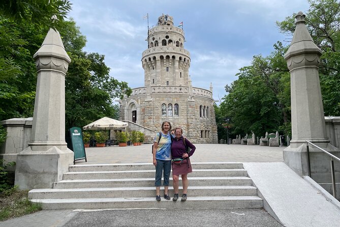 Budapest Hike - Climbing to the lookout tower for real 360° Budapest views