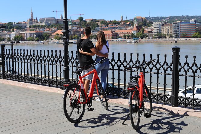 Budapest: Historic Downtown ride on E-Bicycles Buda & Pest - City Park Highlights: Vajdahunyad Castle and Széchenyi Baths Without the Waiting