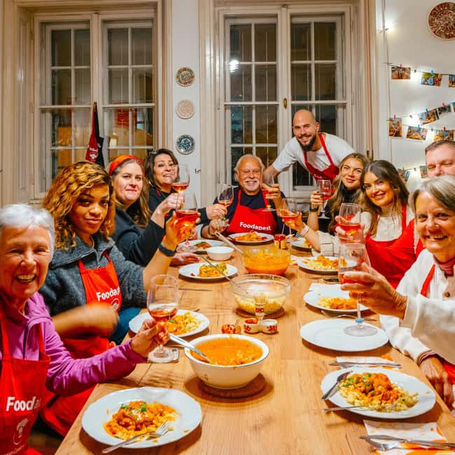 Budapest: Hungarian Cooking Class and Market Walk - Market walk tastings: where the lesson starts