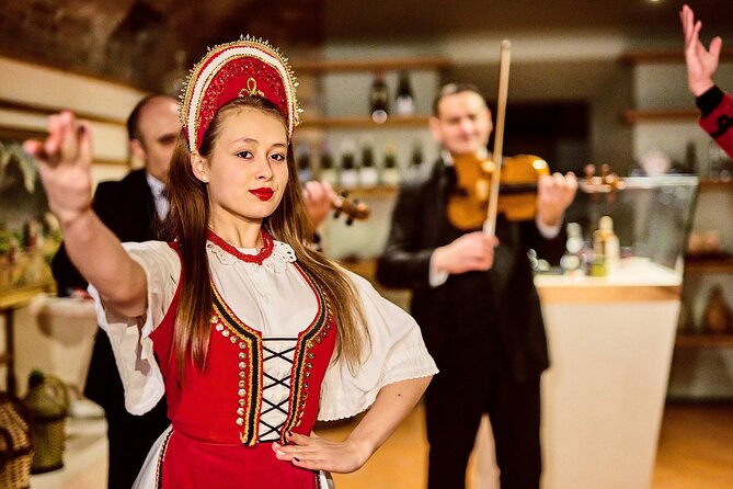 Budapest: Hungarian Folklore Dance Performance & Concert Ticket - Food and drink packages at Hungarian GastroCellar