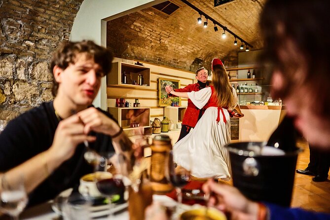 Budapest: Hungarian Folklore Dance Performance & Concert Ticket - Hungarian GastroCellar meeting point: the pre-show atmosphere matters