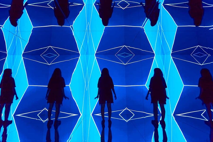 Budapest: Light Art Museum - Immersive New Media Experience - The historic farmers market hall: where the light show actually happens