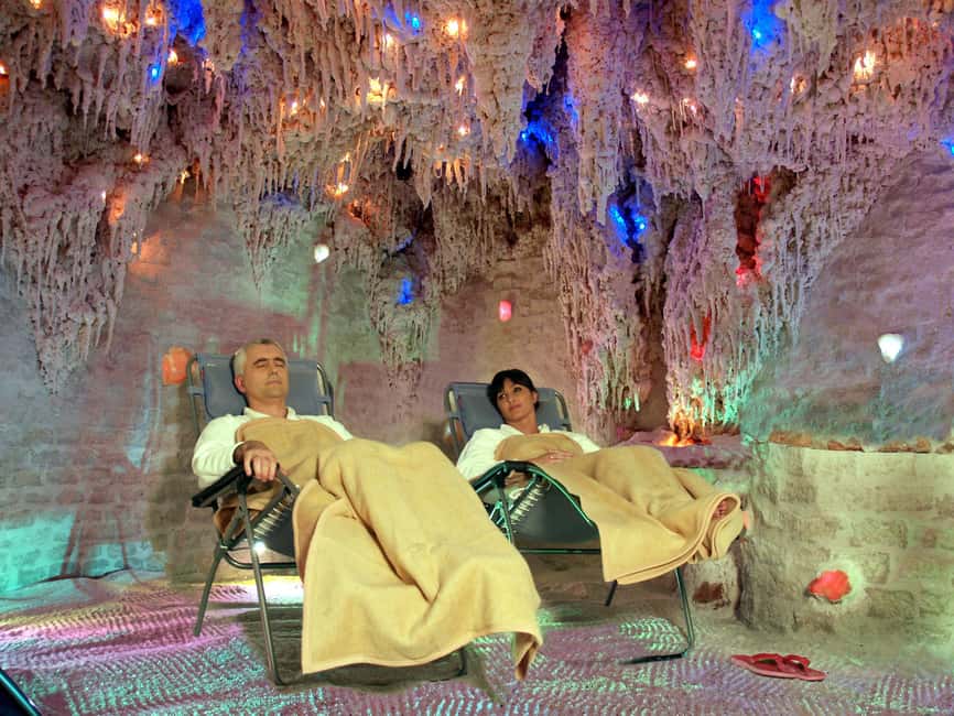 Budapest: Margaret Island, Salt Cave treatment - The Core Experience Inside the Salt Cave: 45 Minutes of Salt Air and Stillness