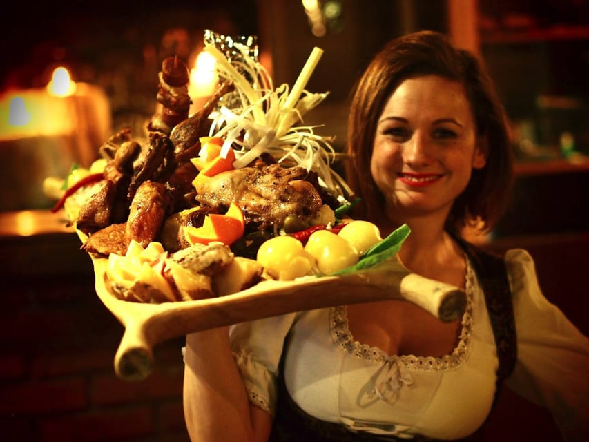 Budapest: Medieval Dinner Show with Drinks - The Dinner Menus: Lancelot, Butcher’s Sword, and Budapest-Style Beef