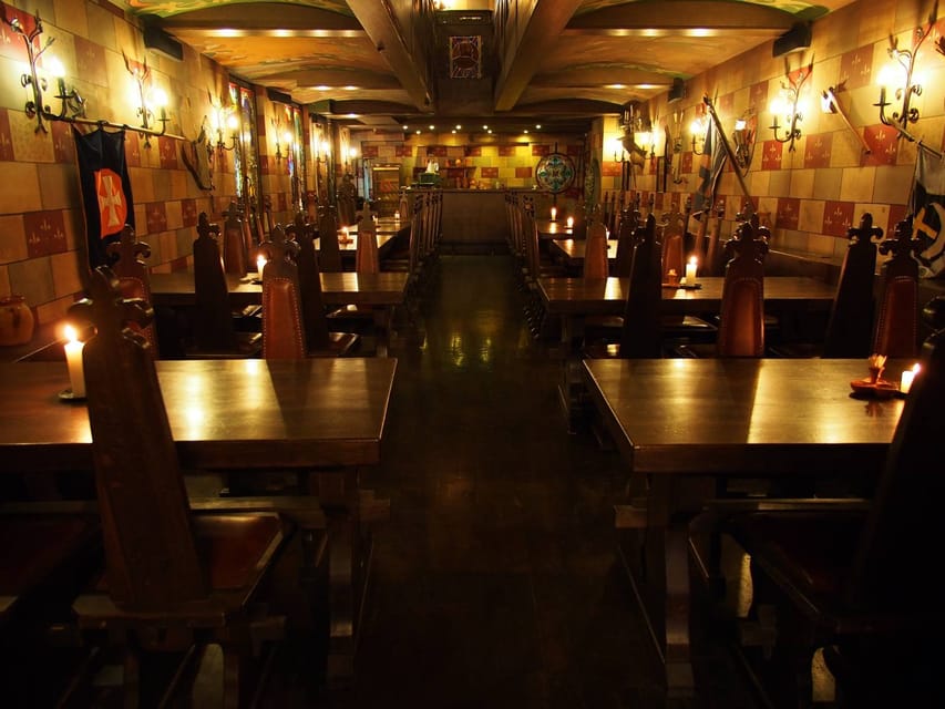 Budapest: Medieval Dinner Show with Drinks - Drinks Included: The Shot and the 0.5L Beer