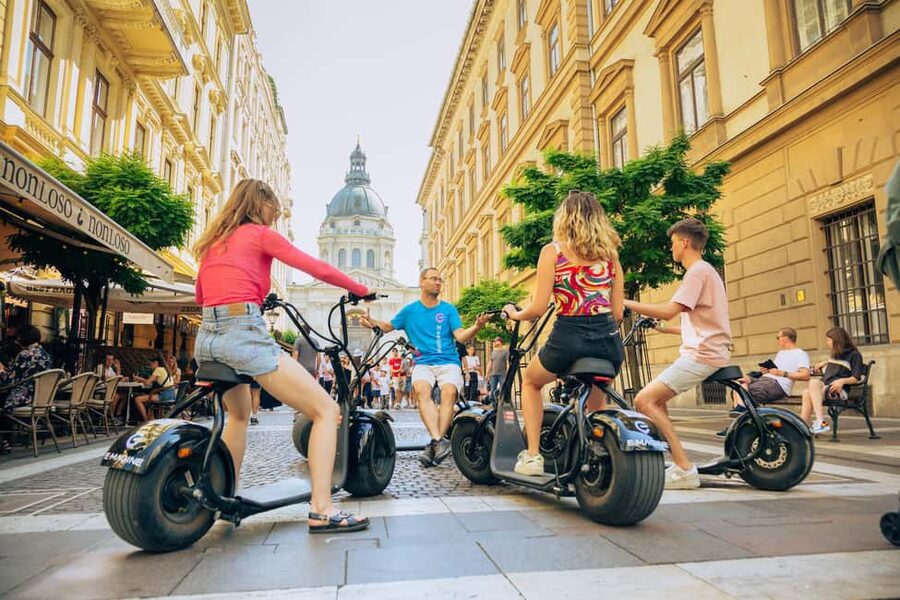 Budapest: MonsteRoller E-Scooter Tour - The Castle area at night option, quieter vibes and a different kind of wow