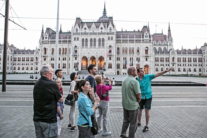 Budapest: Night Walking Tour with Danube River Cruise - The 1-hour Danube cruise: the best seat in the house