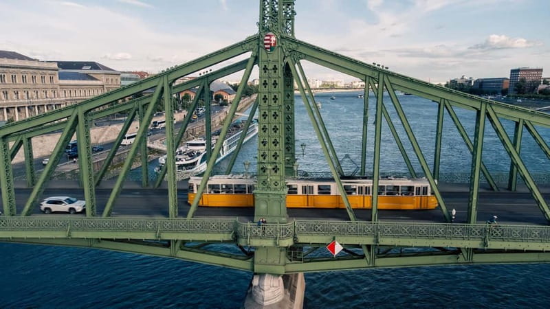 Budapest: Private Drone Photo Walking Tour with Photos - Liberty Bridge as the photo anchor for the whole route