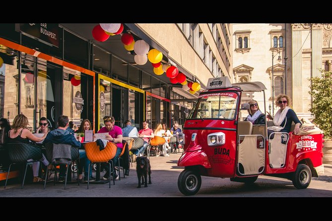 Budapest Private Tuk Tuk Tour with Wine Tasting and Cheese Platter - Bridges and landmarks on the Pest side, plus Gul Baba’s Ottoman stop