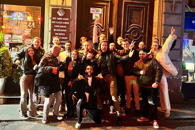 Budapest Ruin Pub Crawl +6 Shots +VIP Entries +Drinking Games - The Meeting Point and Timing That Keep the Night on Track