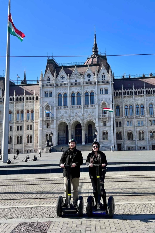 Budapest: Segway Grand City Tour (Buda + Margaret + Pest) 3h - Elizabeth Bridge to Buda Castle Hill: the Buda side moves fast