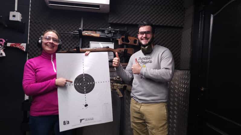 Budapest: Shooting Experience for Couples, The Perfect Date - The Gun Lineup For Her And Him, Shot Counts Included