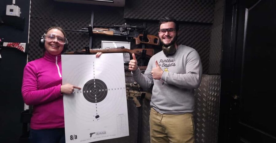 Budapest: Shooting Experience for Couples, The Perfect Date - What The Hour Actually Feels Like, Indoors And Guided
