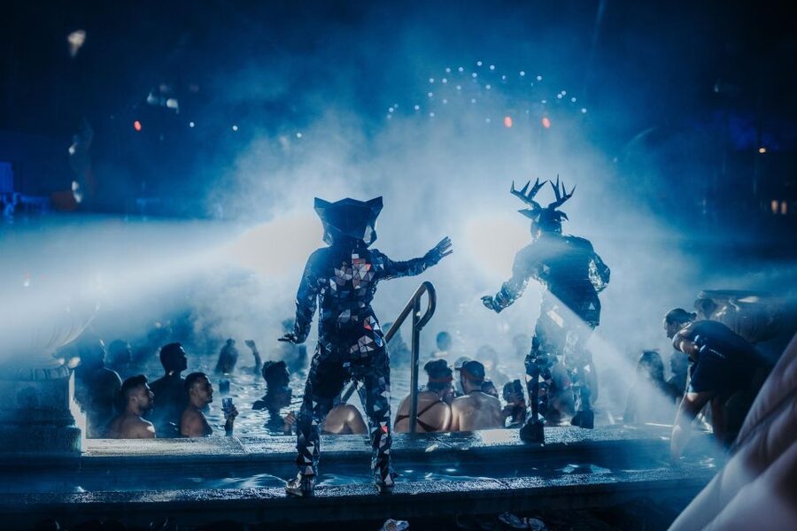 Budapest: Sparty - The Ultimate Late-Night Spa Party Ticket - The Main Event, 9:30 PM to 2 AM in Thermal Water