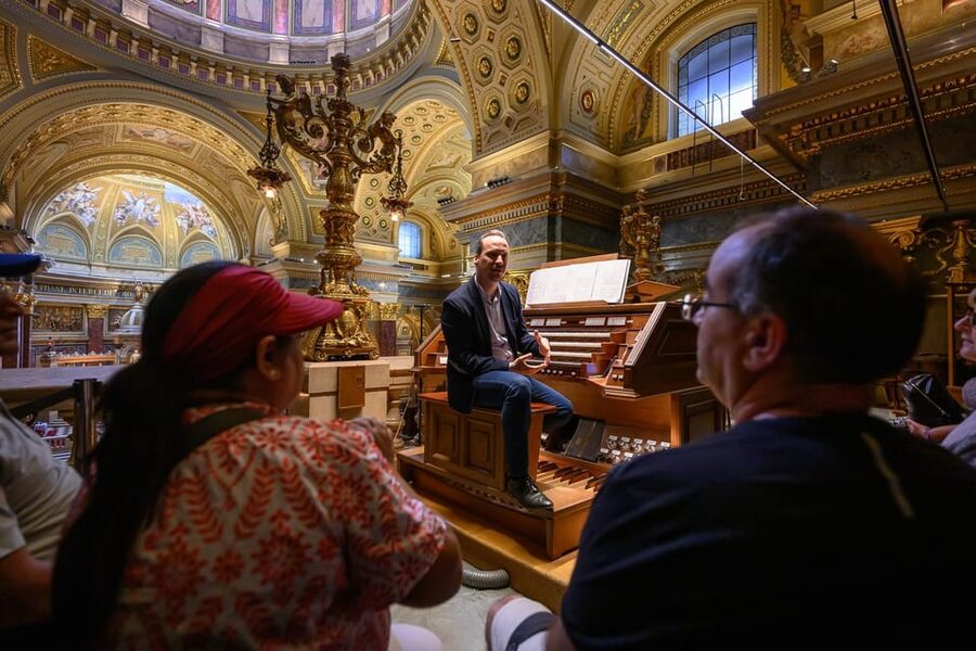 Budapest: St.Stephen's Basilica Grand Organ Concert Tickets - From ticket exchange to gallery: getting close to the instrument
