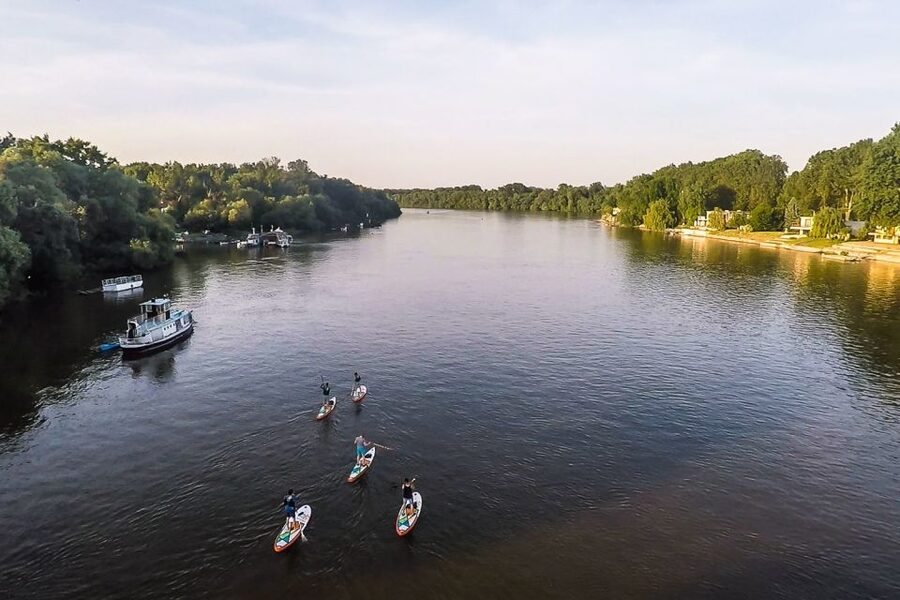 Budapest: Standup Paddleboarding Tour - Getting your balance: the intro lesson and SUP skills that matter
