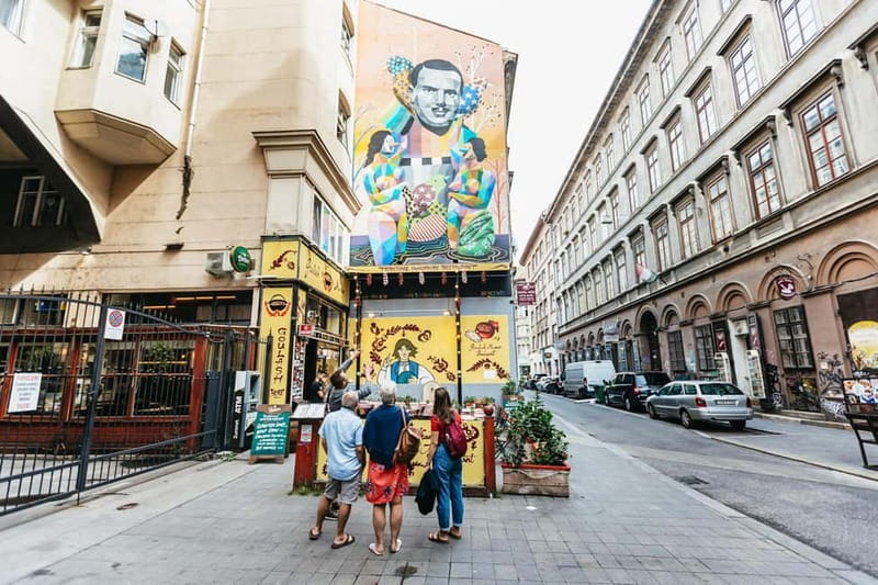 Budapest: Street Art and Underground Movements Walking Tour - The secret stop and the main 2-hour guided walk