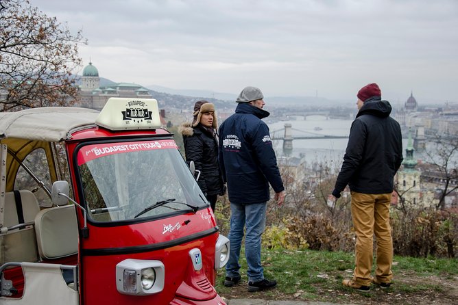 Budapest Tuk Tuk Tour with House of the Unicum Distillery Visit - Széchenyi Baths area and the Party Quarter boundary