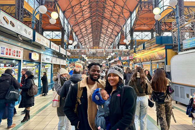 Budapest Urban Feast - Food Tour with Wine Tasting & Coffee House - Central Market Hall, where Budapest food really starts