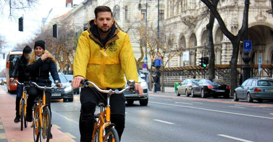 Budapest ❤️Winter Bike Tour with Coffee Stop❤️ - Starting at Yellow Zebra, Near the Opera House