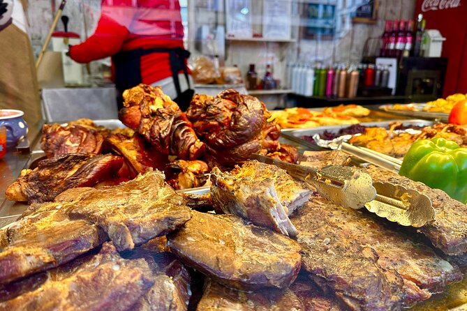 Budapest Wonderland - A Christmas Market Tour with Chimney Cake & Mulled Wine - The Gresham Palace Christmas Market, architecture plus seasonal shopping