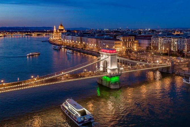 Cocktail Cruise and City Views on the Danube in Budapest - Bridges, theater, and the modern touch near Balna