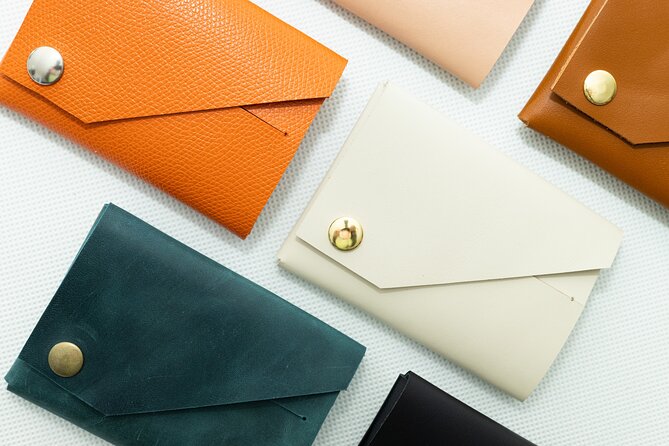 Create a unique leather accessory in downtown Budapest! - Choosing Your Item: Passport Holder, Cardholder, Sunglasses Case, or Keychains