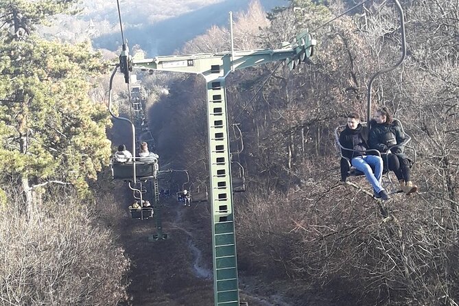 Elisabeth tower visit by chairlift and private transport - Stop 1: Elisabeth Lookout at the highest point in Budapest