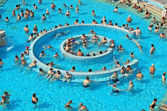 Entrance to Szechenyi Spa in Budapest - Facilities beyond the pools: gym, wellness, and massages