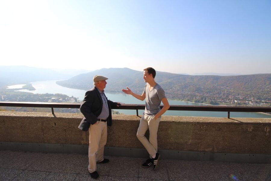 From Budapest: Danube Bend & Szentendre Tour with Lunch - Photo stop at Mária Valéria Bridge, then straight into Esztergom territory