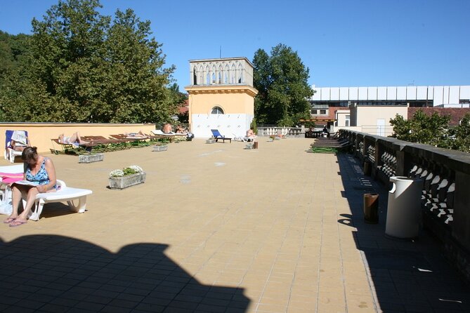 Full-Day Admission to Budapest Lukacs Thermal Bath - Lukács Thermal Bath pools: outdoor soaking with jets and waterfalls