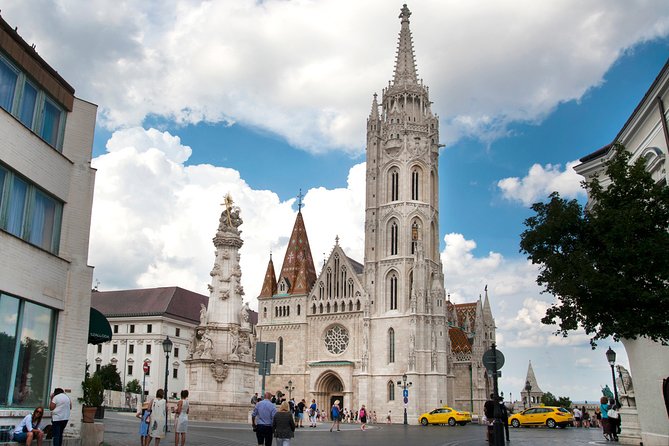Guided Tour in Budapest Castle District - Stop 1: Buda Castle terrace views, Hunyadi Courtyard, and Matthias Fountain