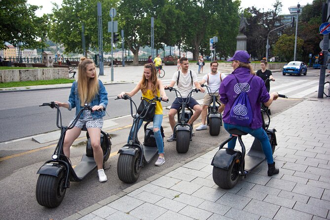 Guided Tours in Budapest on E-Scooter with various routes - Citadella and the Night-Ride Setup for Views