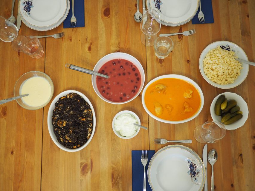 Hungarian Premium Cooking Class with 4-course meal - Drinks and Tastings: Pálinka, Wine, and Coffee Included